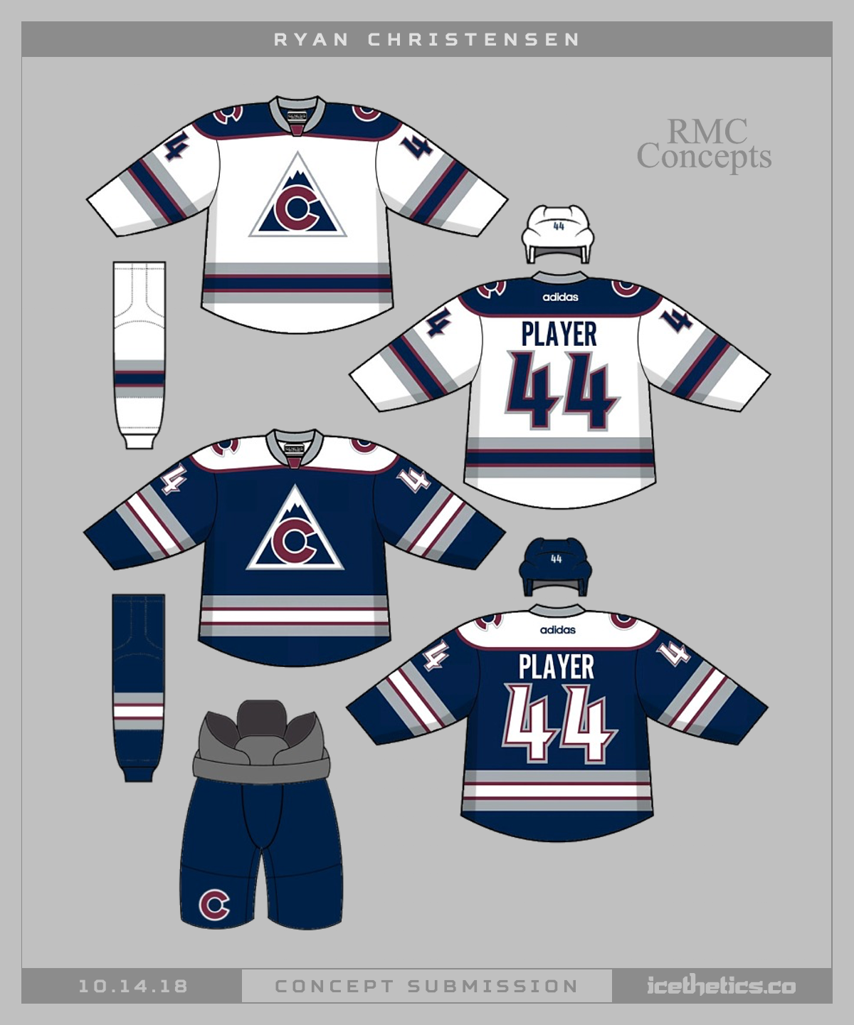 avalanche rockies jersey