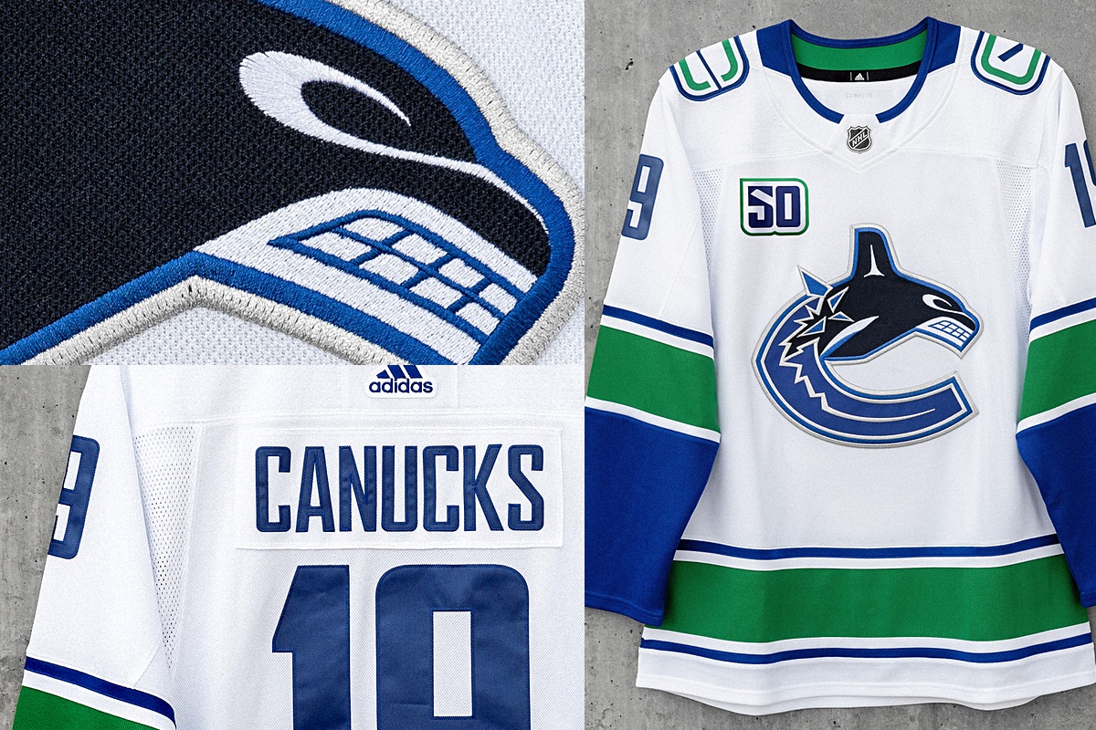  Canucks unveil quartet of new sweaters for 50th anniversary