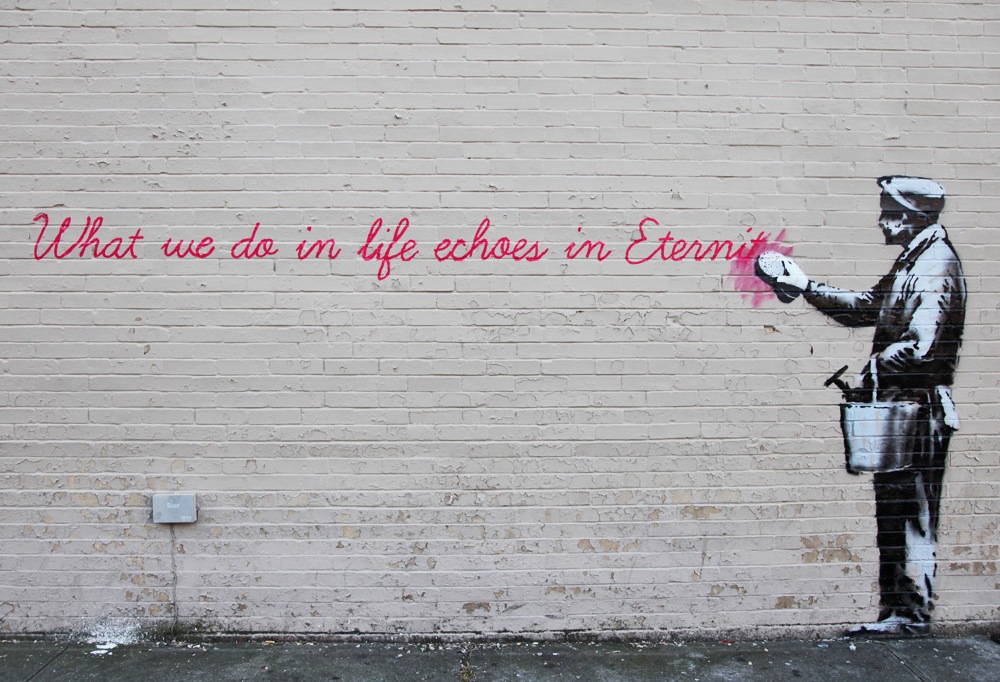 Image credit: Banksy