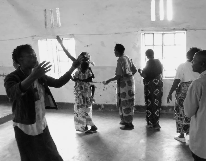 Care Workers in Democratic Republic of Congo, worshiping during a Maranatha Workshop