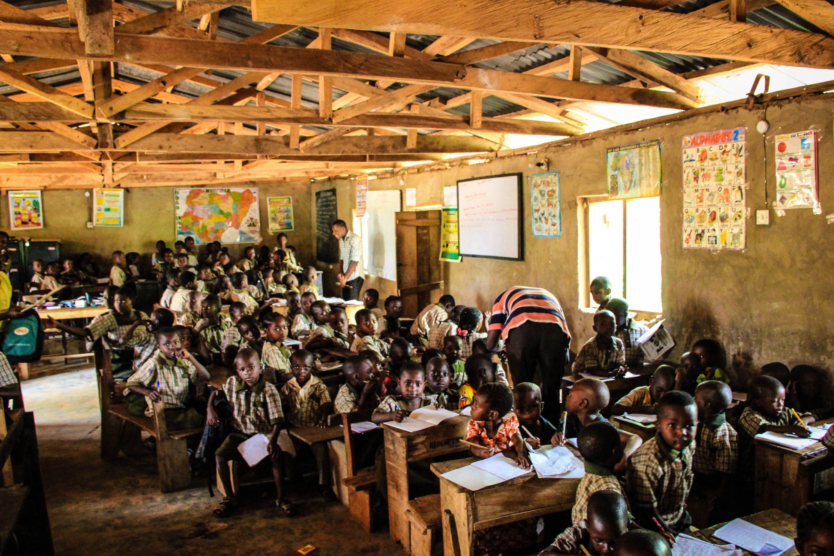   Elekuru Community School, one of the three community schools supported by Hands at Work in the Elekuru area.  