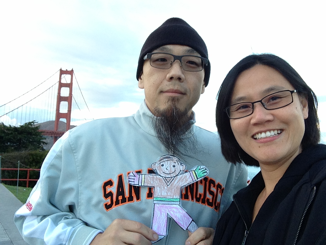 Suzette with her husband Abraham in their hometown of San Francisco