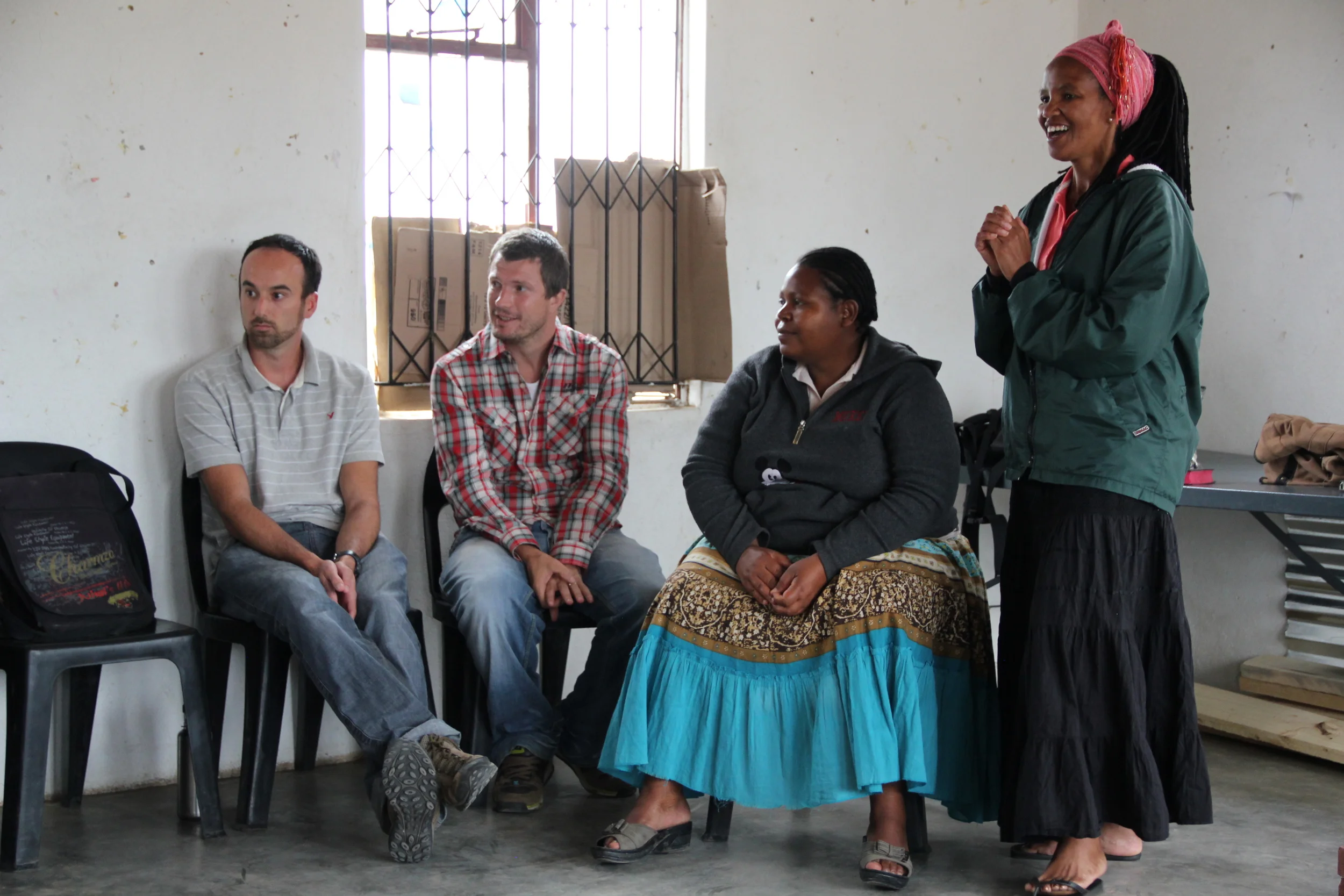 Busie with other members of the Regional Support Team: Tyler (CAN), Dan (UK) and Service Centre Coordinator, Audrey