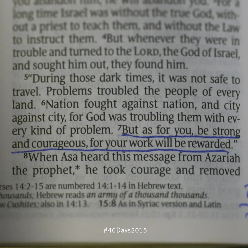 40 Days of Prayer - Day 10 