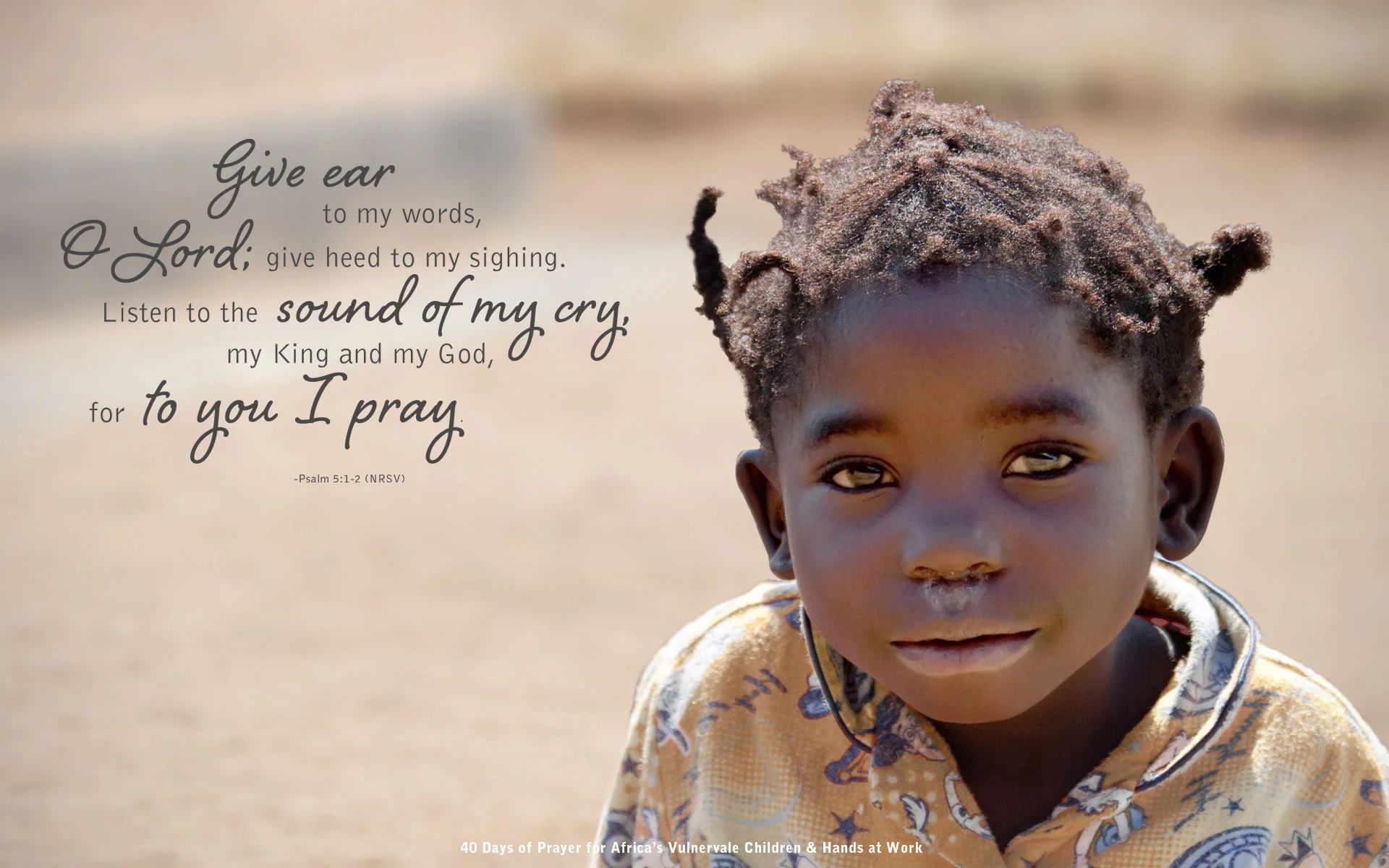 40 Days of Prayer - Second Sunday 