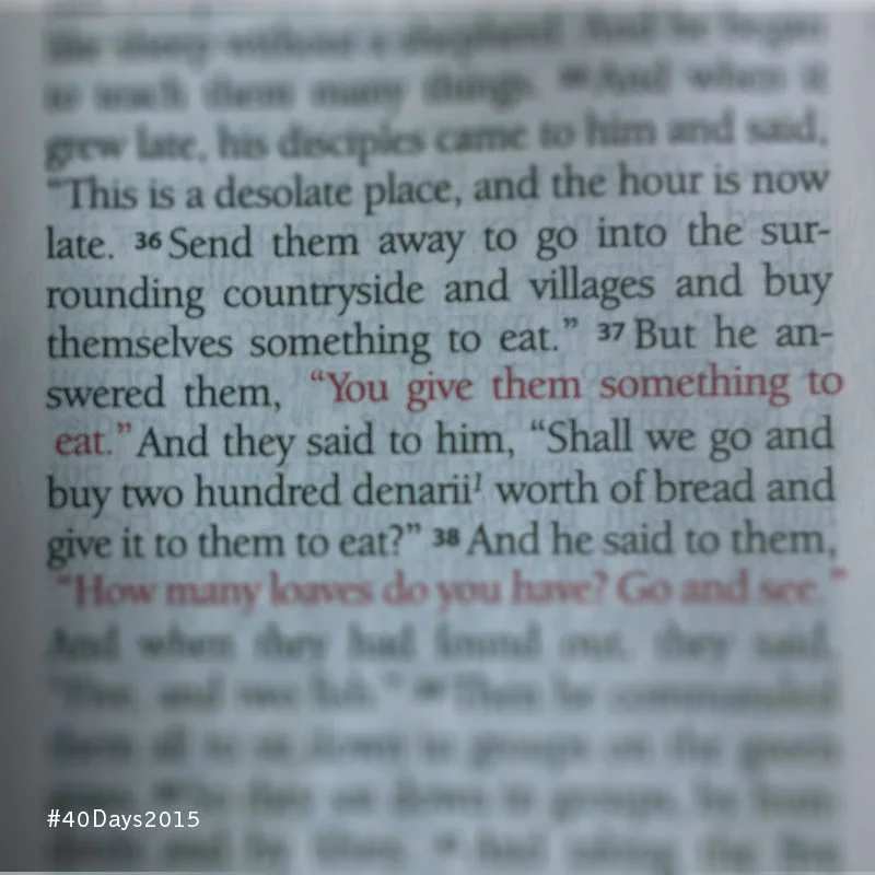 40 Days of Prayer - Day 21 