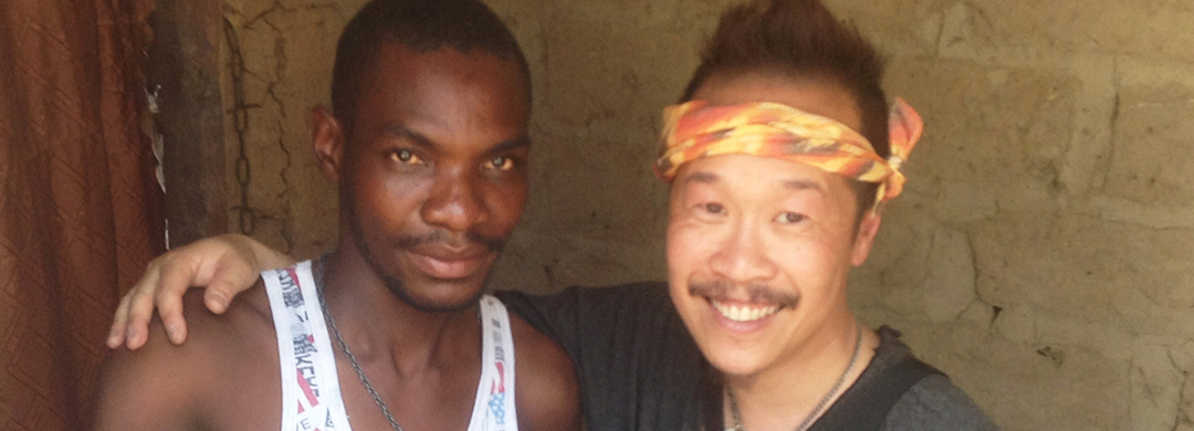 Roger met another Roger in his first Holy Home Visits in Zimba, Zambia.