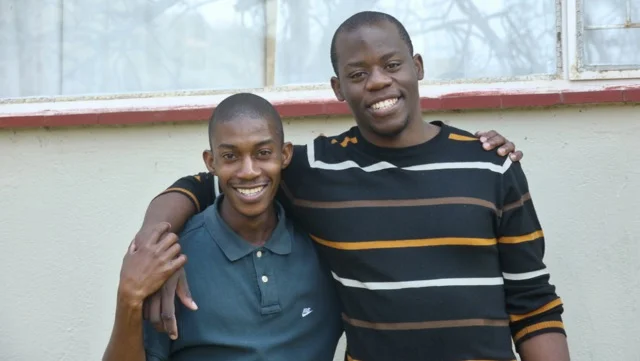 Floyd + Thulane - two young African leaders, serving their teams + communities in South Africa.