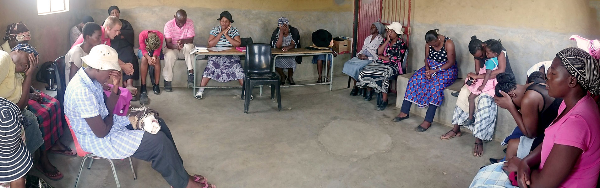 Care Workers + caregivers in Oshoek