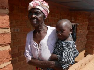 Praise + his grandmother - 2015