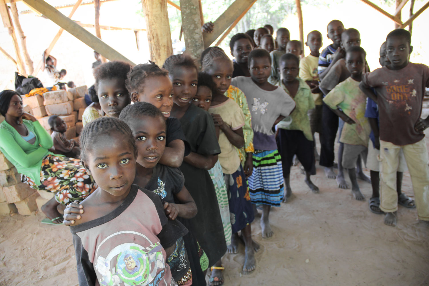  100 of the most vulnerable children in Kikula receive a daily meal, access to education and access to basic health care. 