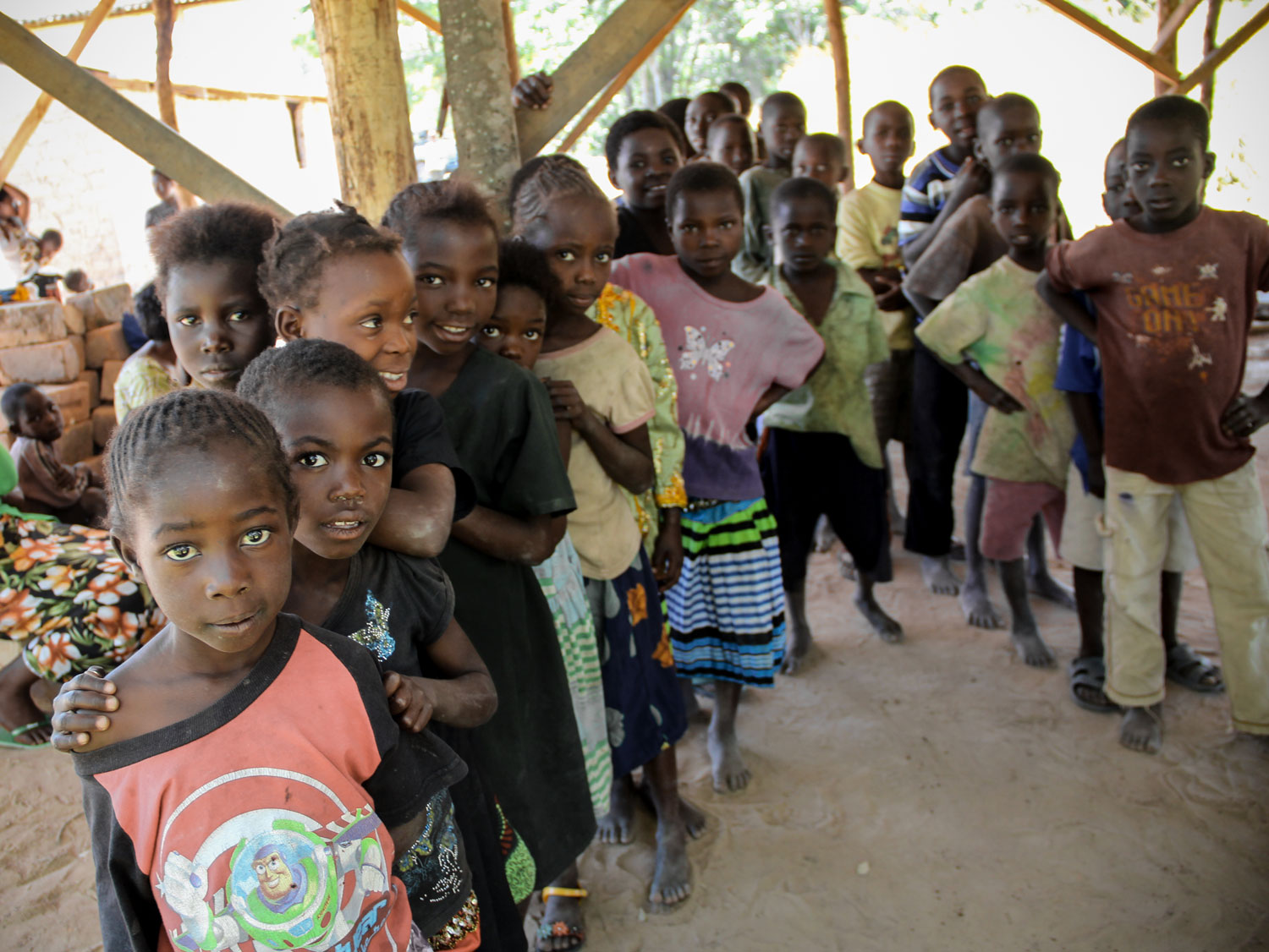  For many of the children in Kalende, the food that they receive at the Care Point is the only meal that they will receive that day. 