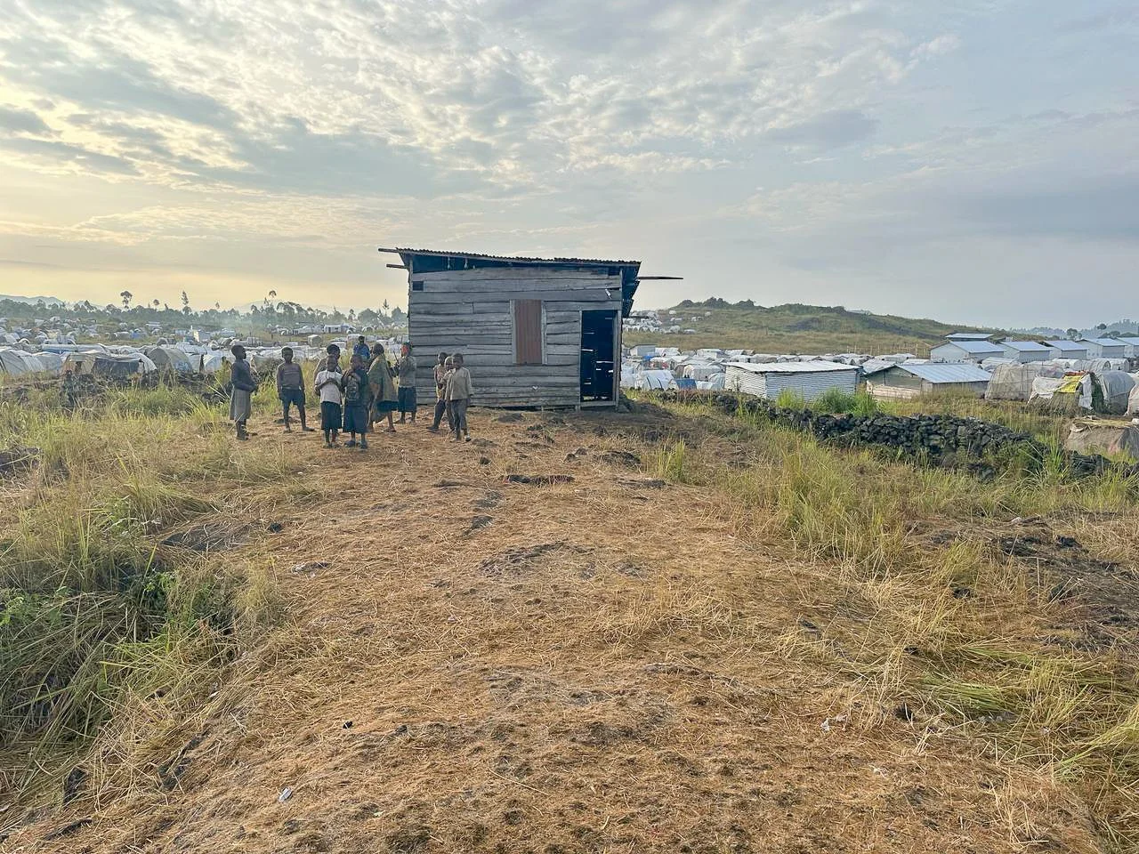 Fleeing to a New Refugee Camp — Hands at Work in Africa