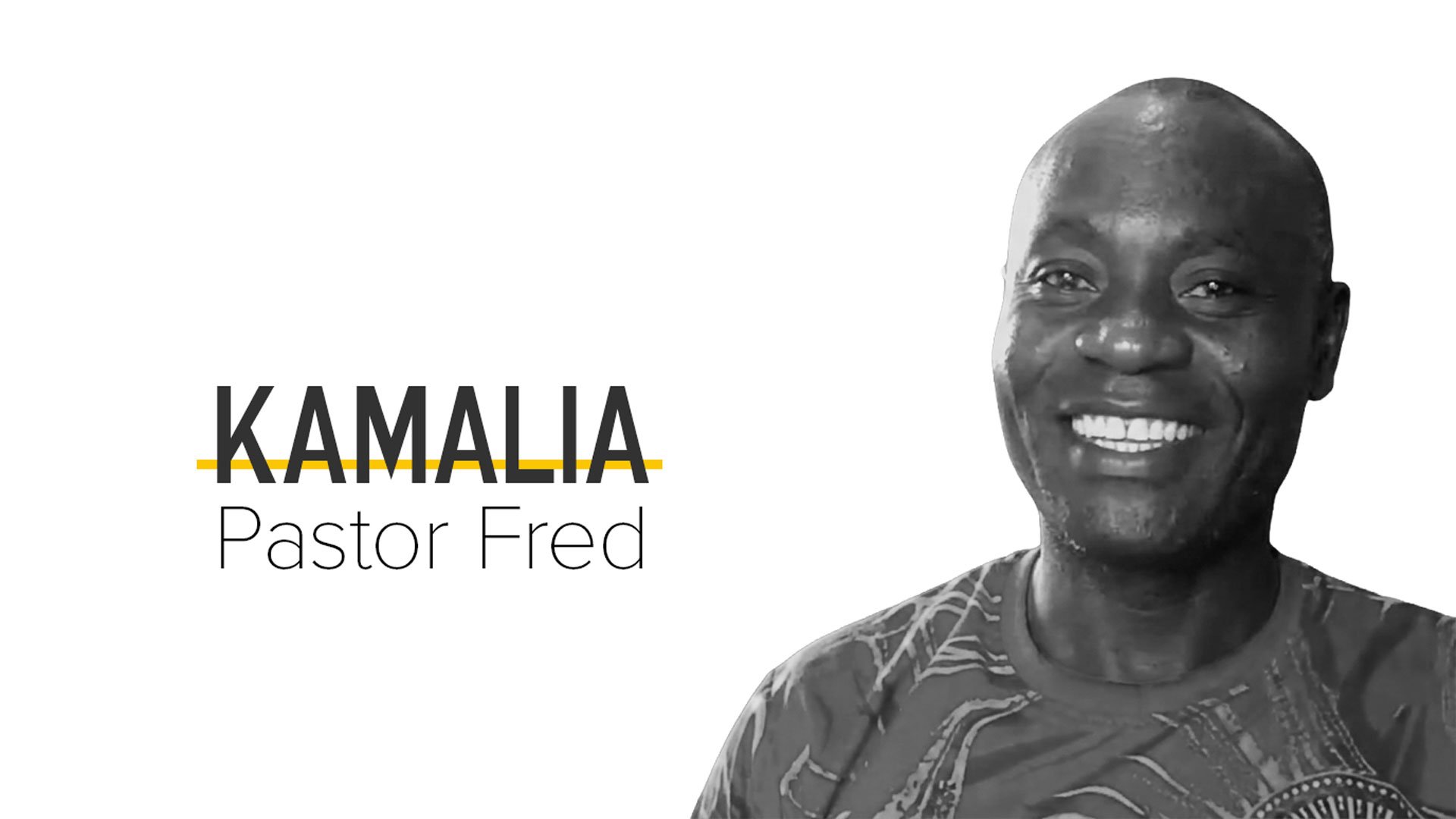 Kamalia, Zambia - Pastor Fred