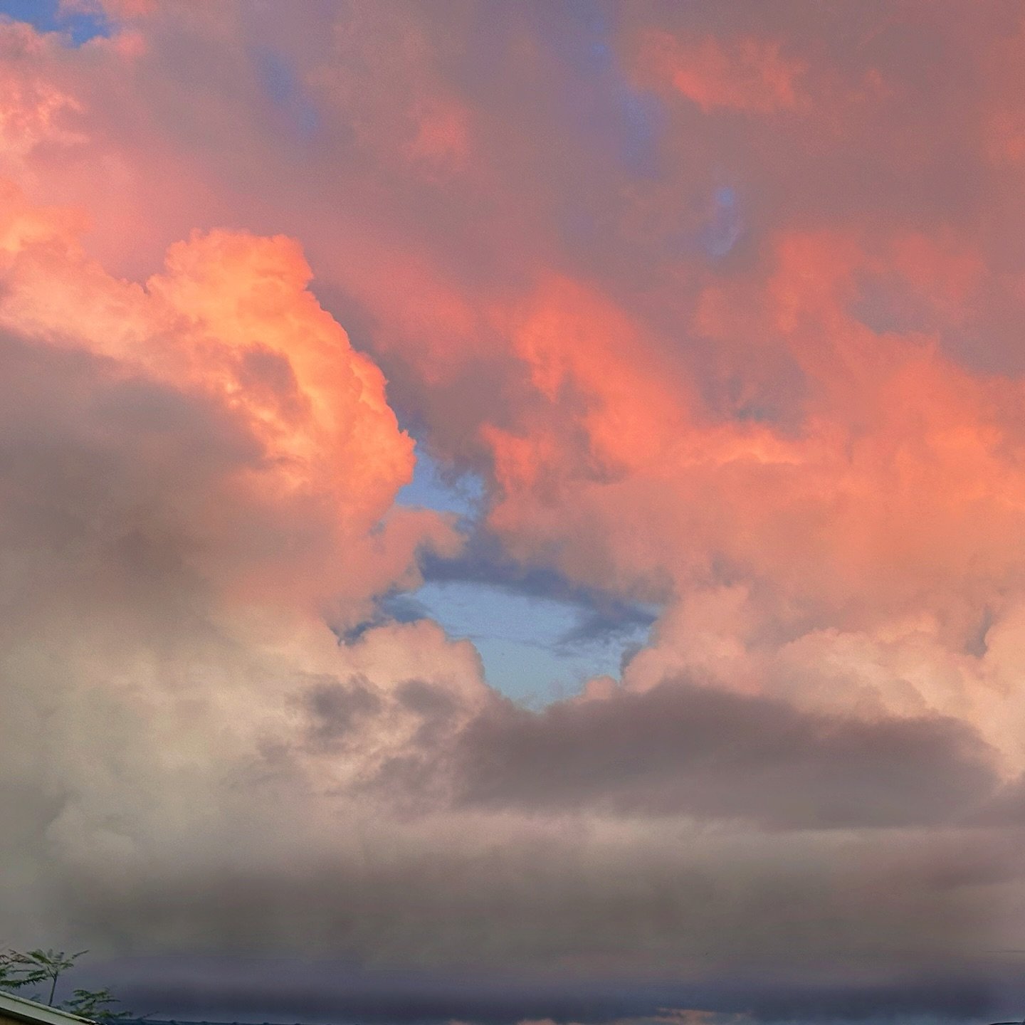 Post thunderstorm skues over auckland