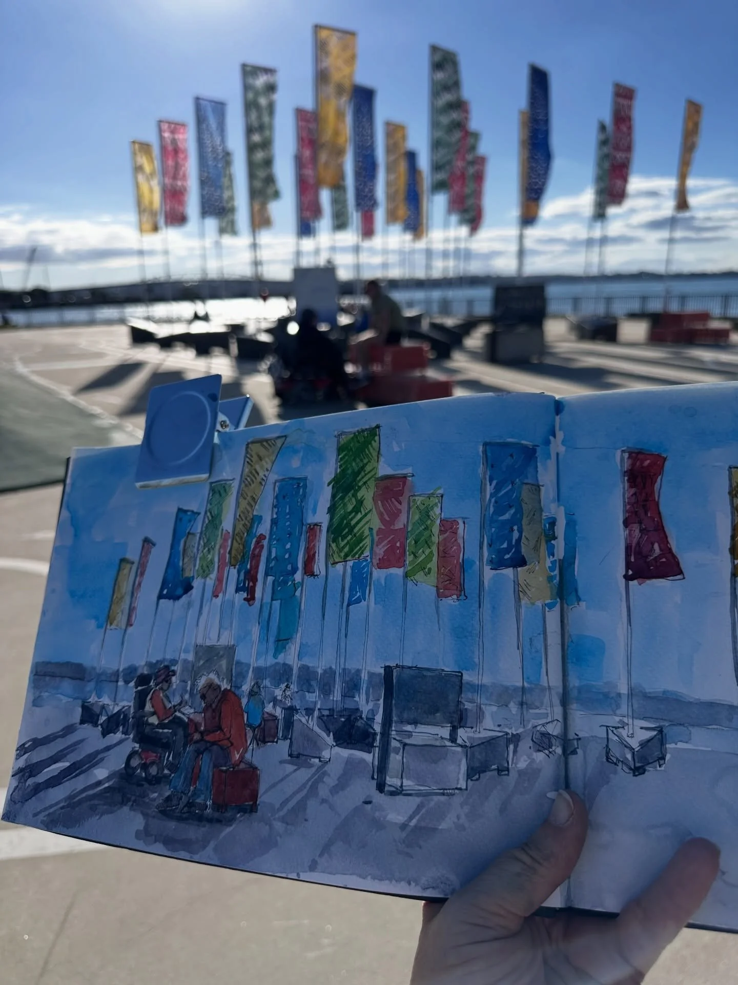 #hobsonwharf #bigdraw @uskauckland