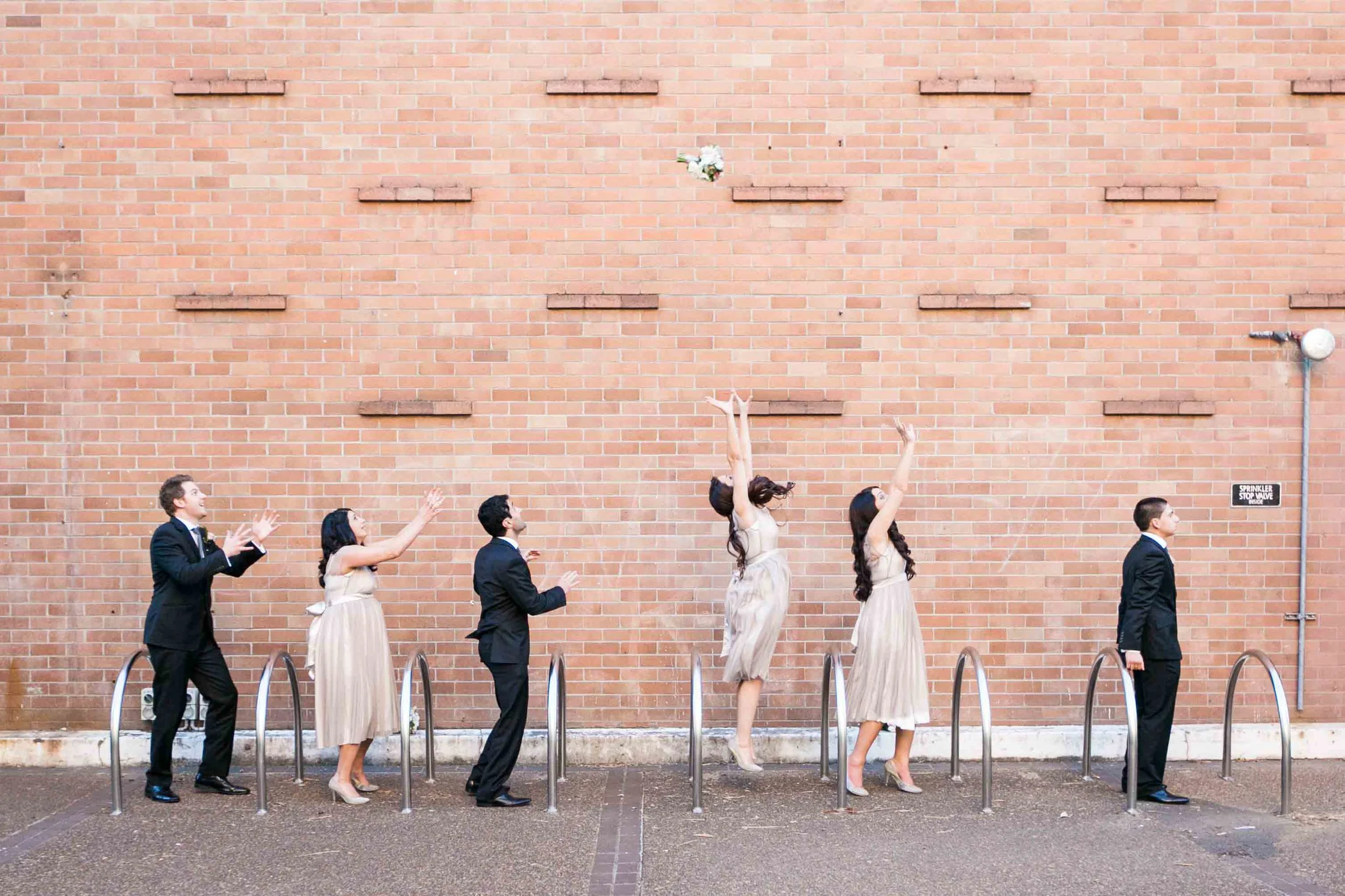 Lana and Andrew wedding Sydney University Bridal Party