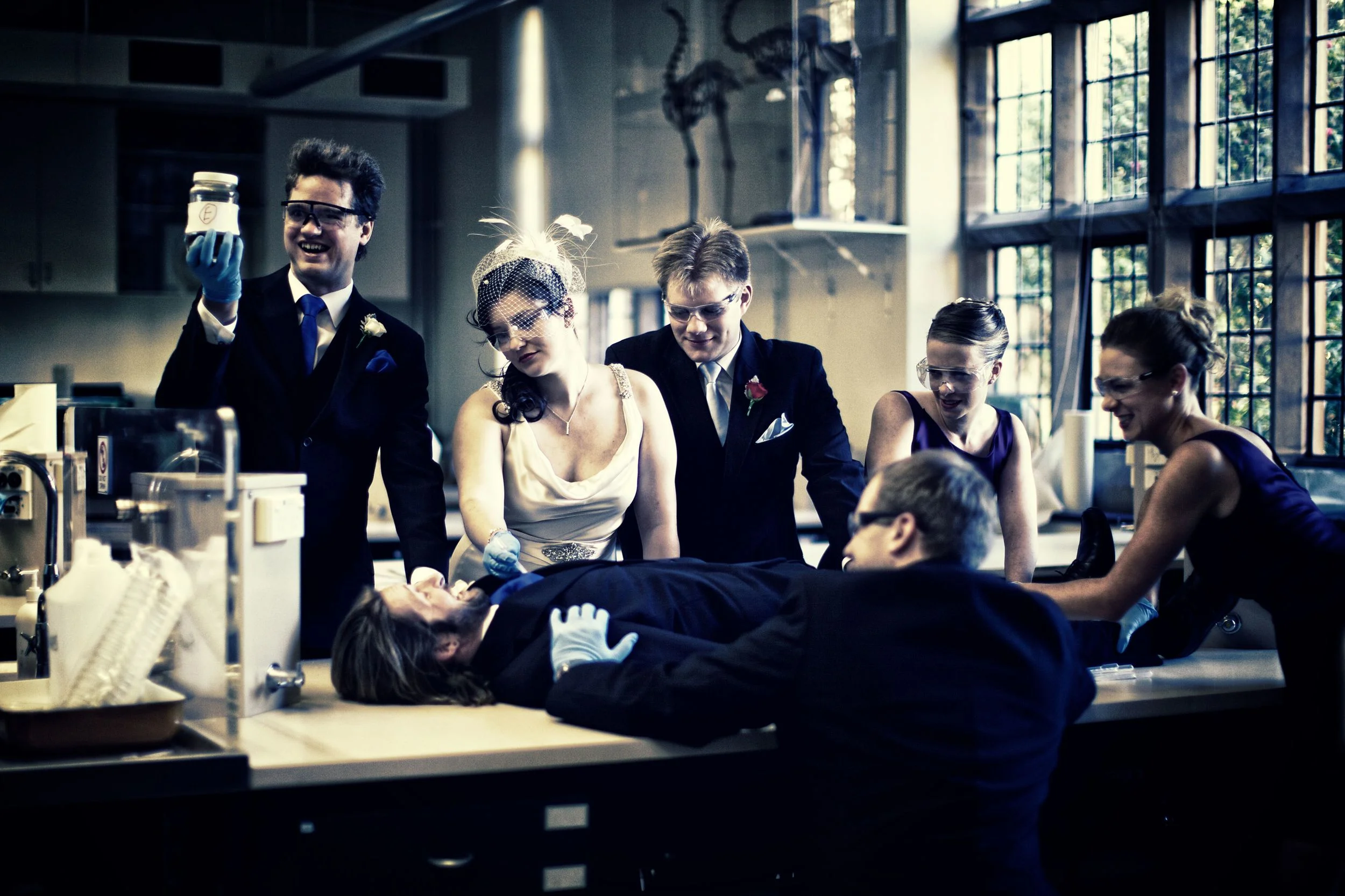 Angie and Nathan wedding Sydney University Bridal Party