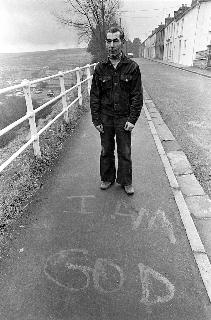 God in Denin on the British Tip in Merthyr