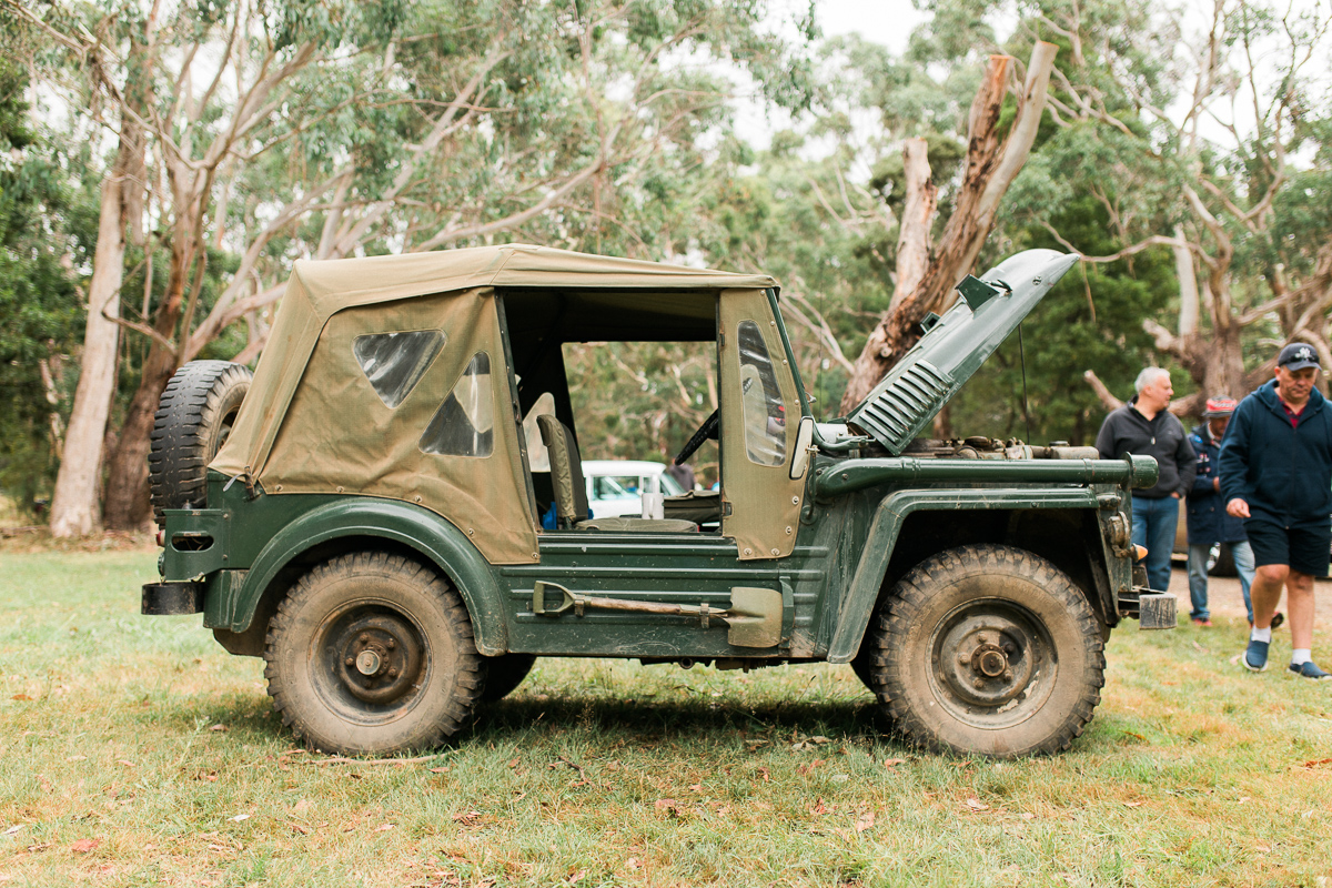 How cool is that? A home for your shovel &amp; the other side had a home for your pick. Now that is a working vehicle.