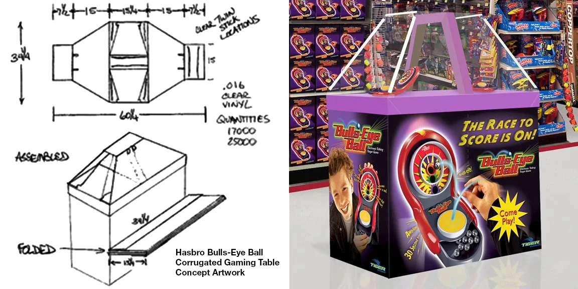 Hasbro Bulls-Eye Ball Artwork