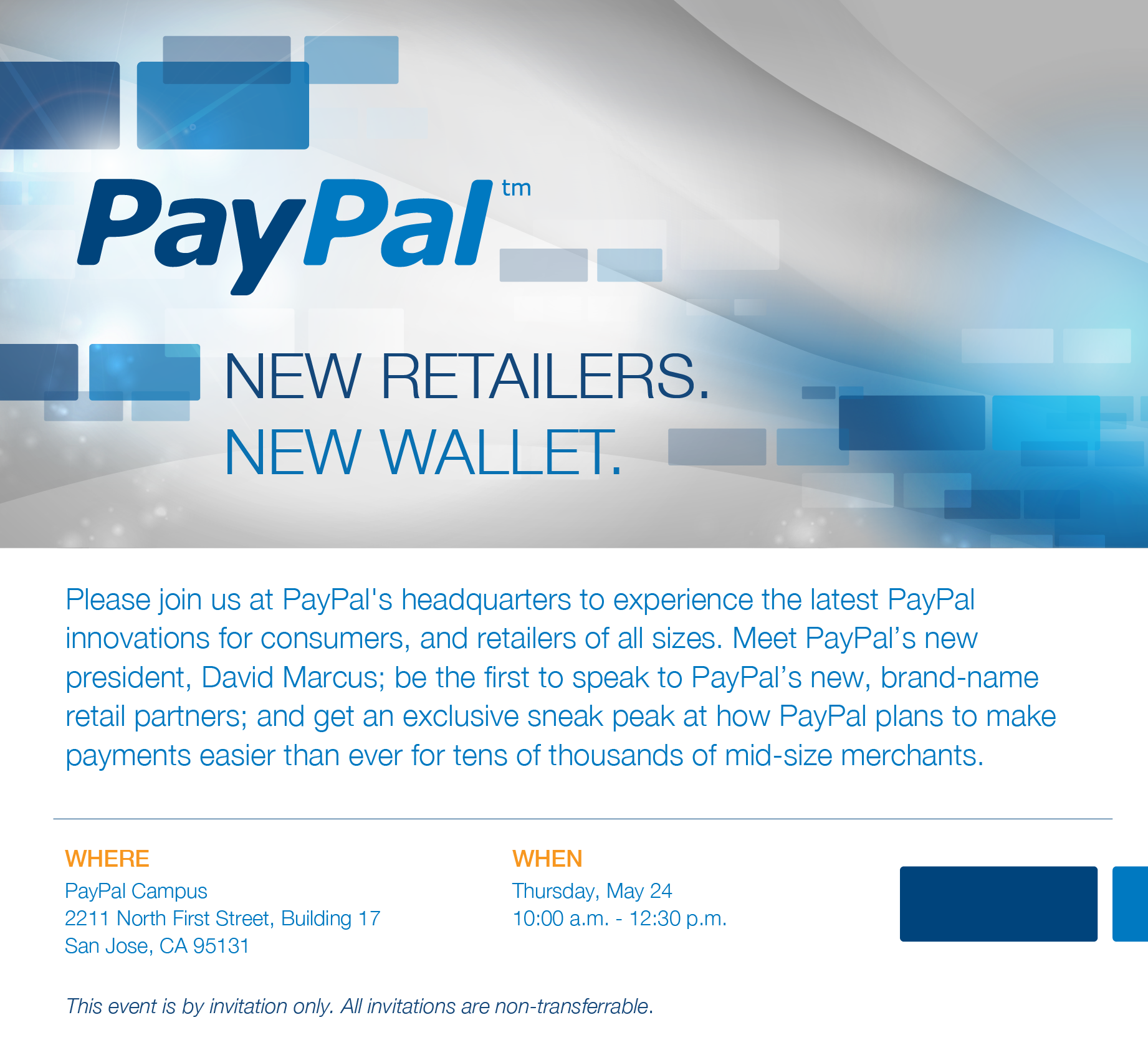 PayPal: The Next Steps in Retail – Event Evite
