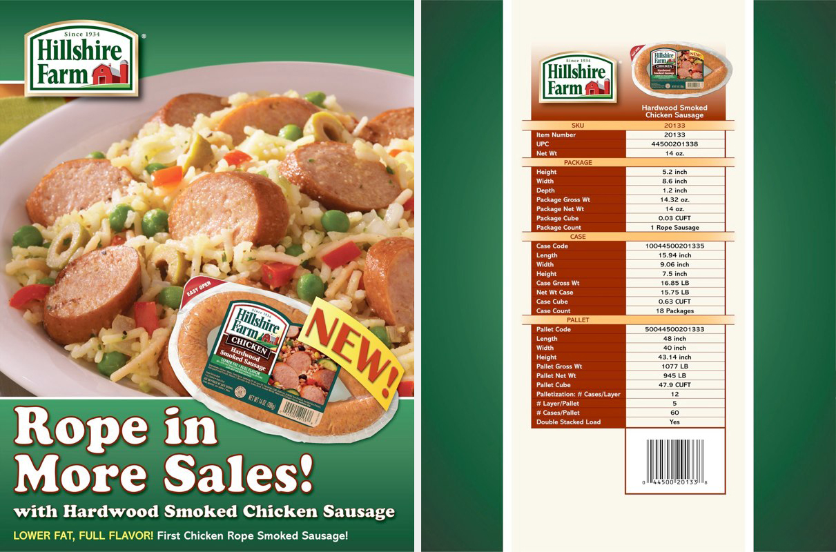 Hillshire Farm: Smoked Rope Brochure – Outside