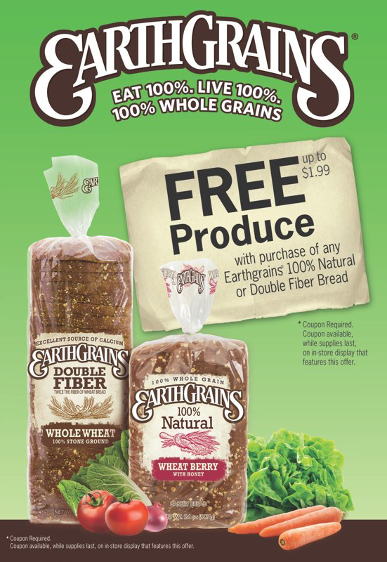 EarthGrains: Free Produce Promotion – Ad Slick