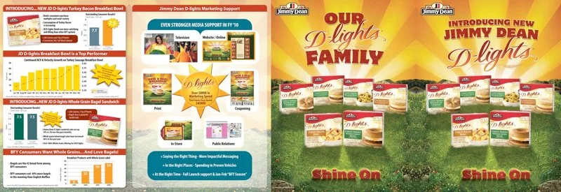 Jimmy Dean: D-Lights Brochure Outside