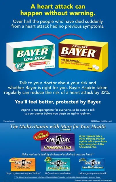 Bayer / One-A-Day: Print Ad