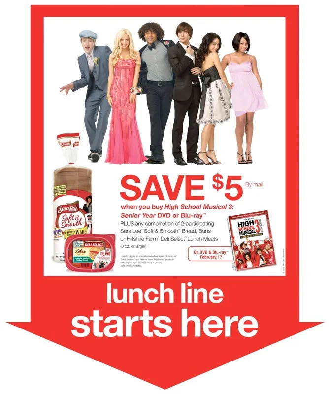 Sara Lee: HSM3 Promotion – Pole Sign
