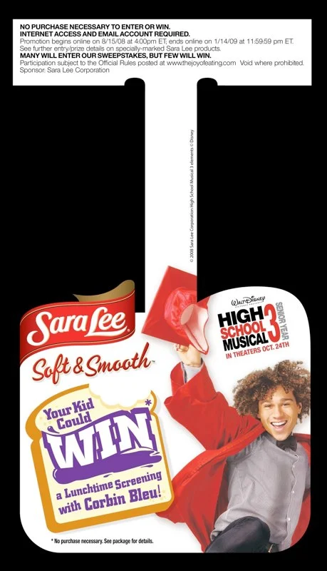 Sara Lee: HSM3 Promotion – Wobbler