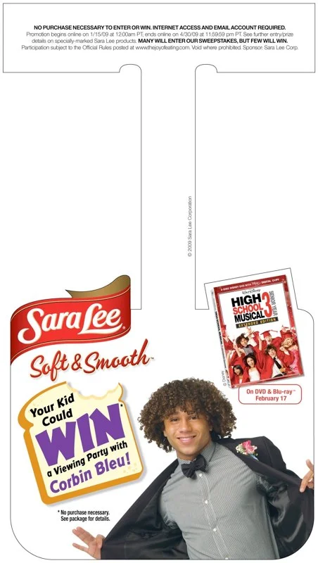 Sara Lee: HSM3 Promotion – Wobbler