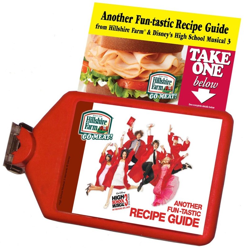 Hillshire Farm: HSM3 Promotion – Recipe Book