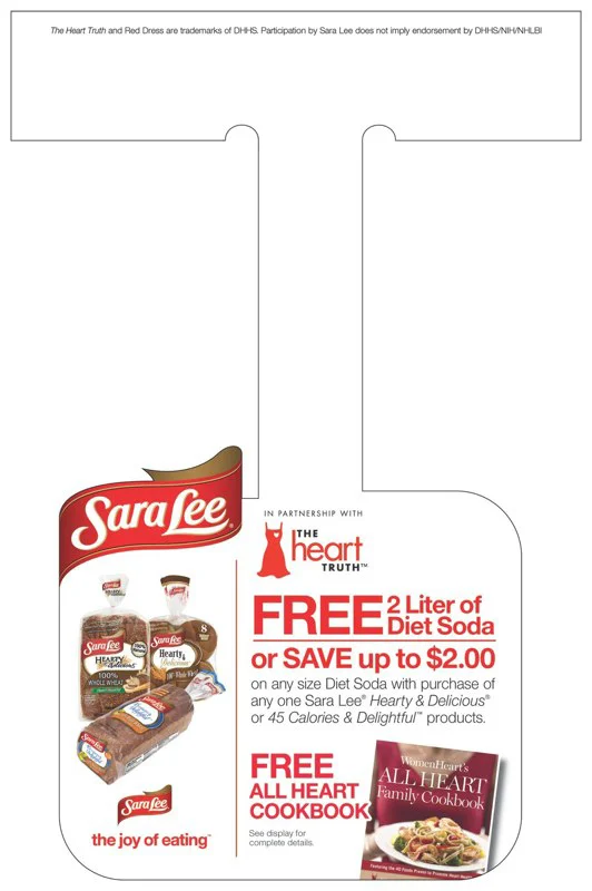 Sara Lee: The Heart Truth Offer – Wobbler