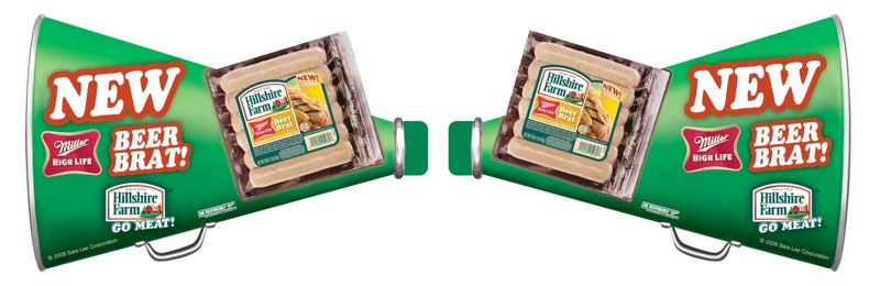 Hillshire Farm: Beer Brat – Shelf Blade