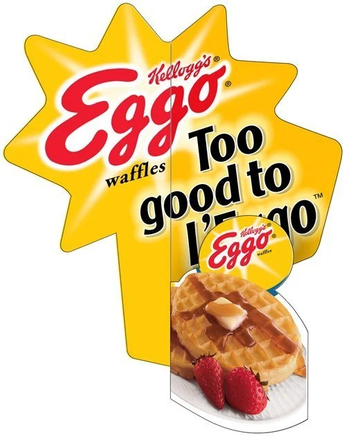 Kellogg's Eggo: 3D Freezer Door Cling