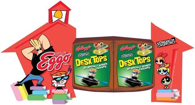 Kellogg's Eggo: 3D Freezer Door Cling