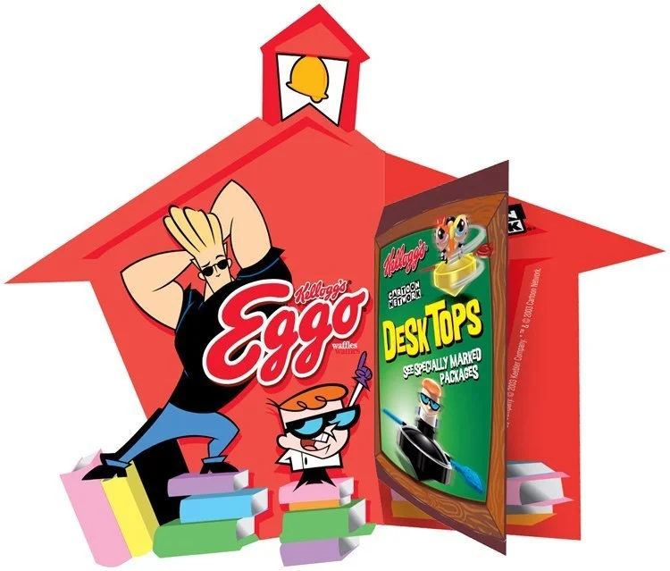 Kellogg's Eggo: 3D Freezer Door Cling