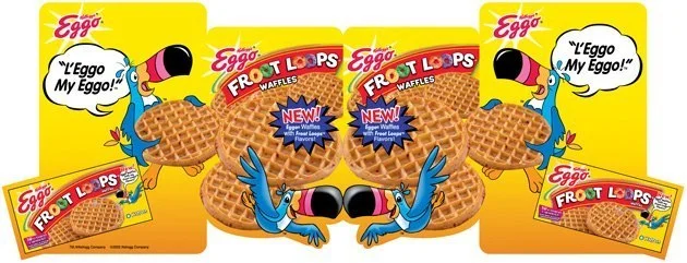 Kellogg's Eggo: 3D Freezer Door Cling