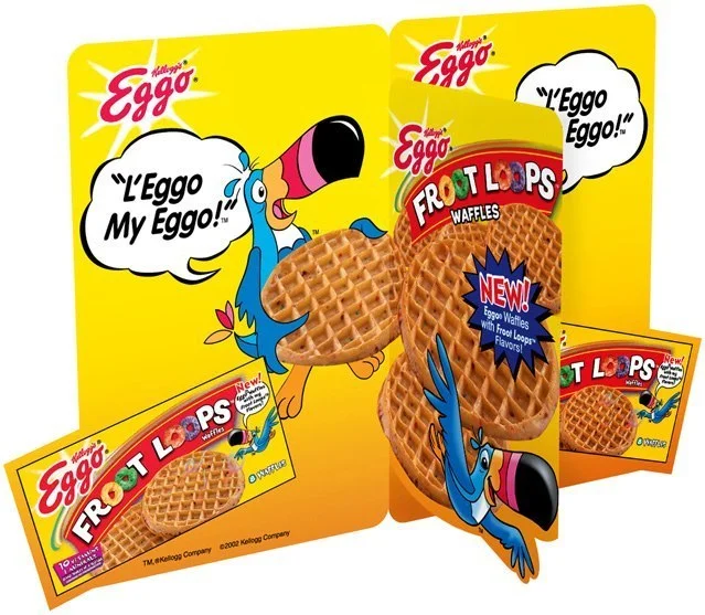 Kellogg's Eggo: 3D Freezer Door Cling