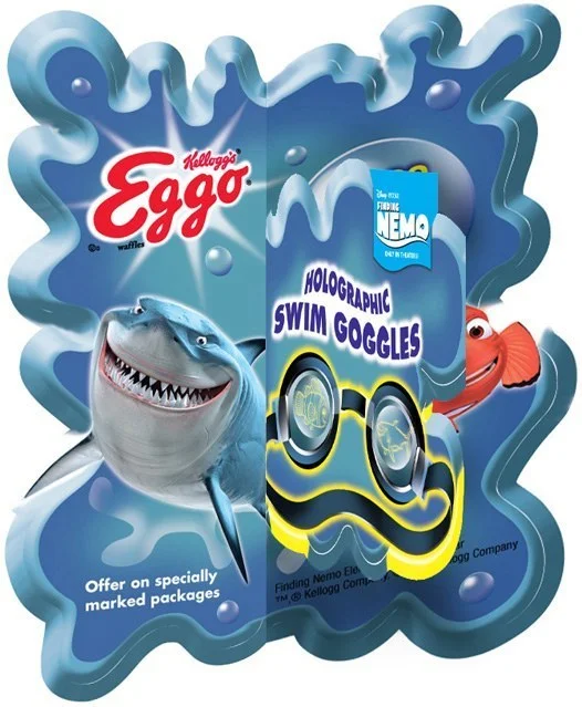 Kellogg's Eggo: 3D Freezer Door Cling