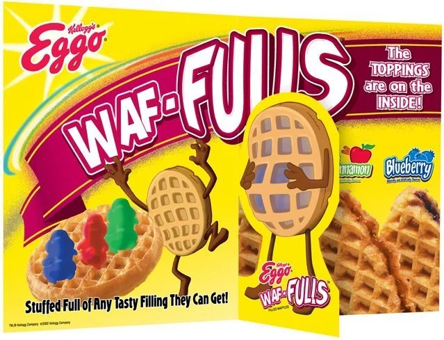 Kellogg's Eggo: 3D Freezer Door Cling