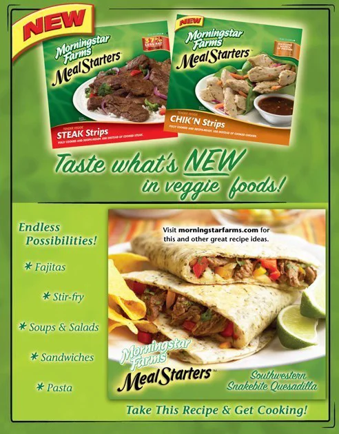 Morningstar Farms: Freezer Door Cling