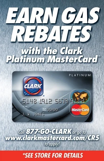 Clark / Mastercard: Entry Door Cling
