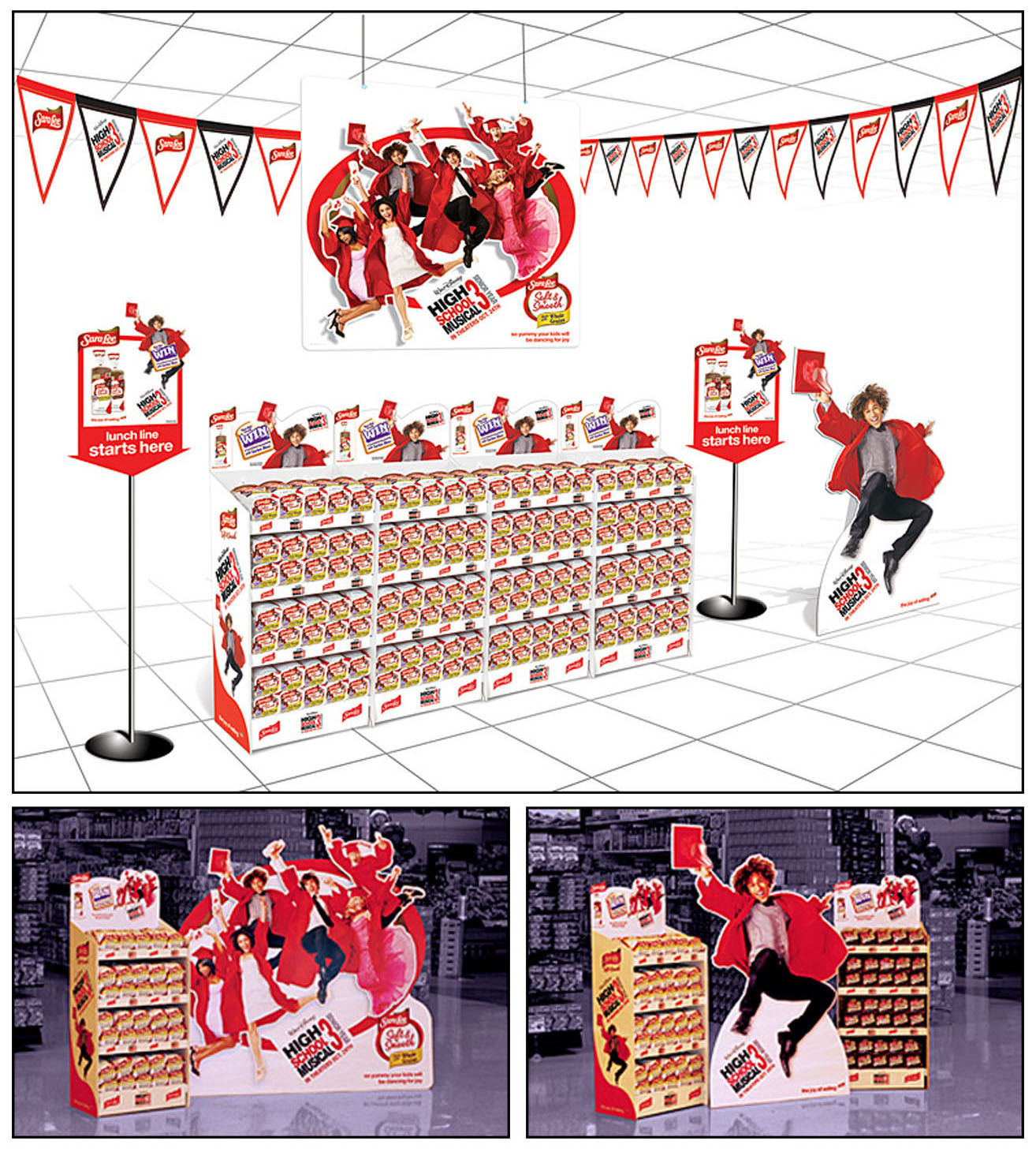 Sara Lee: HSM 3 – Displays