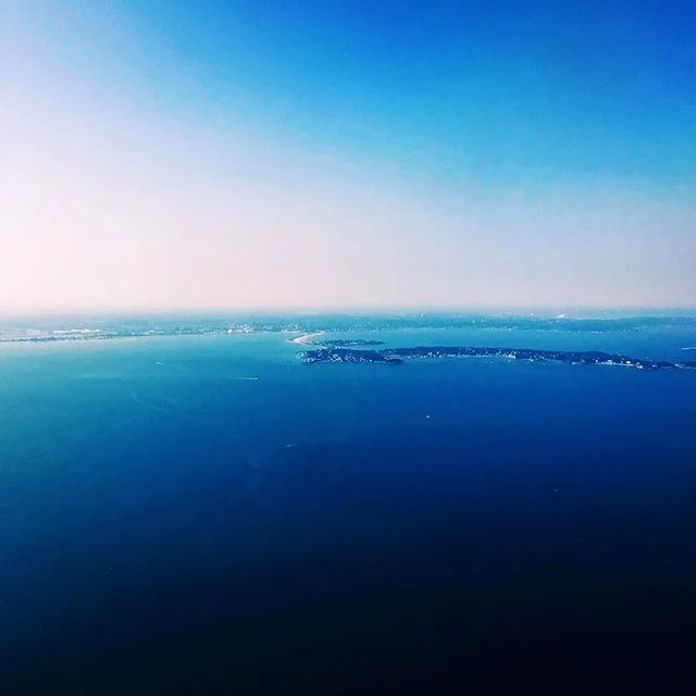 Farewell Boston! #independenceday #4thofjuly #fourthofjuly #roadtrip #blue #blueocean #upintheair #aerialphotos #flying #boston #chicago