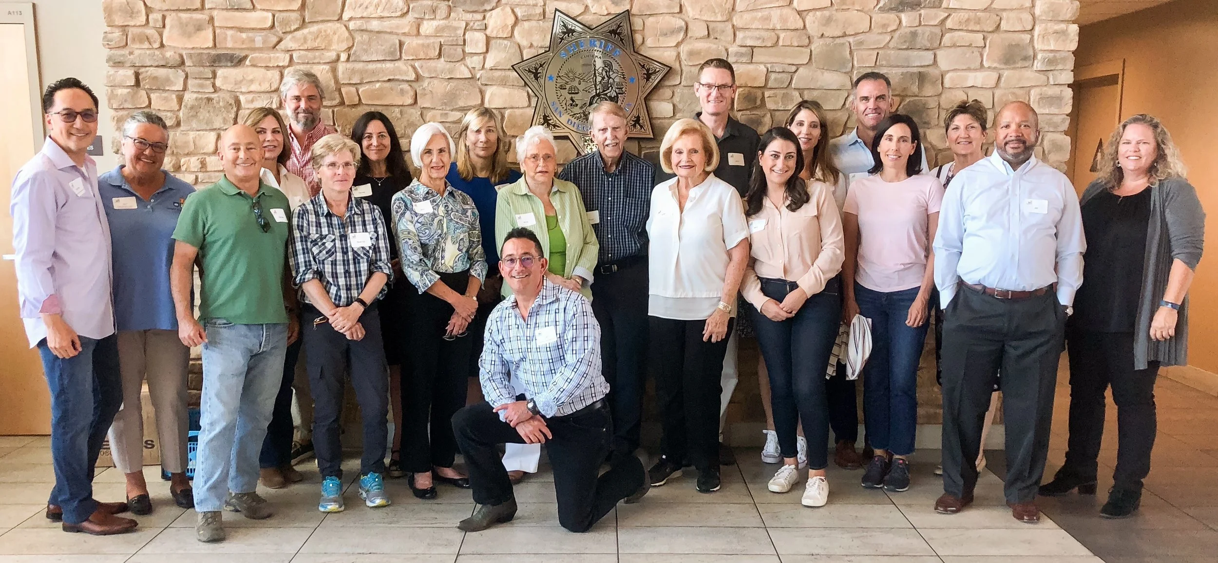 Second Chance staff and board members toured the facility with community stakeholders and donors.