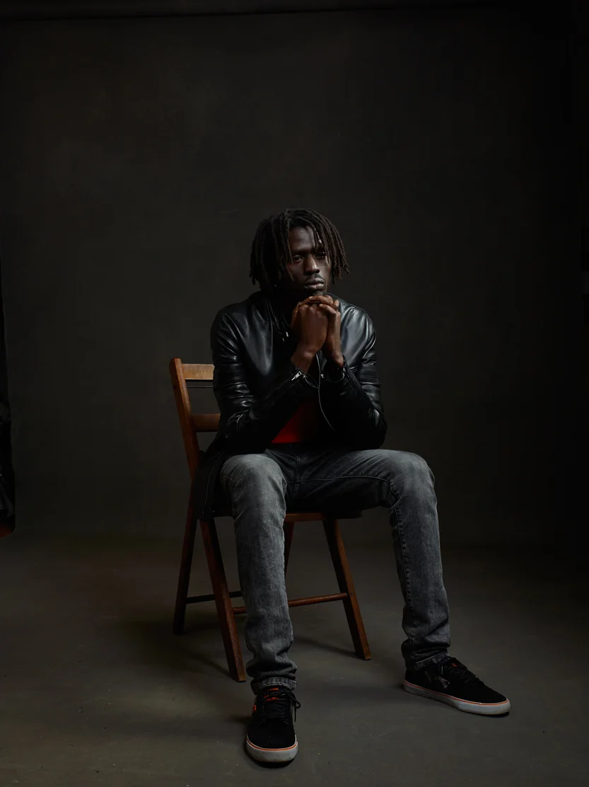 Actor/activist/former 'child soldier' Emmanuel Jal. Photo by Mike Mellia.