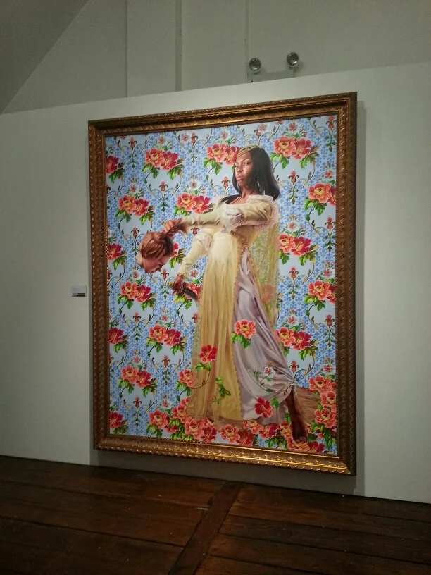 Portrait by Kehinde Wiley